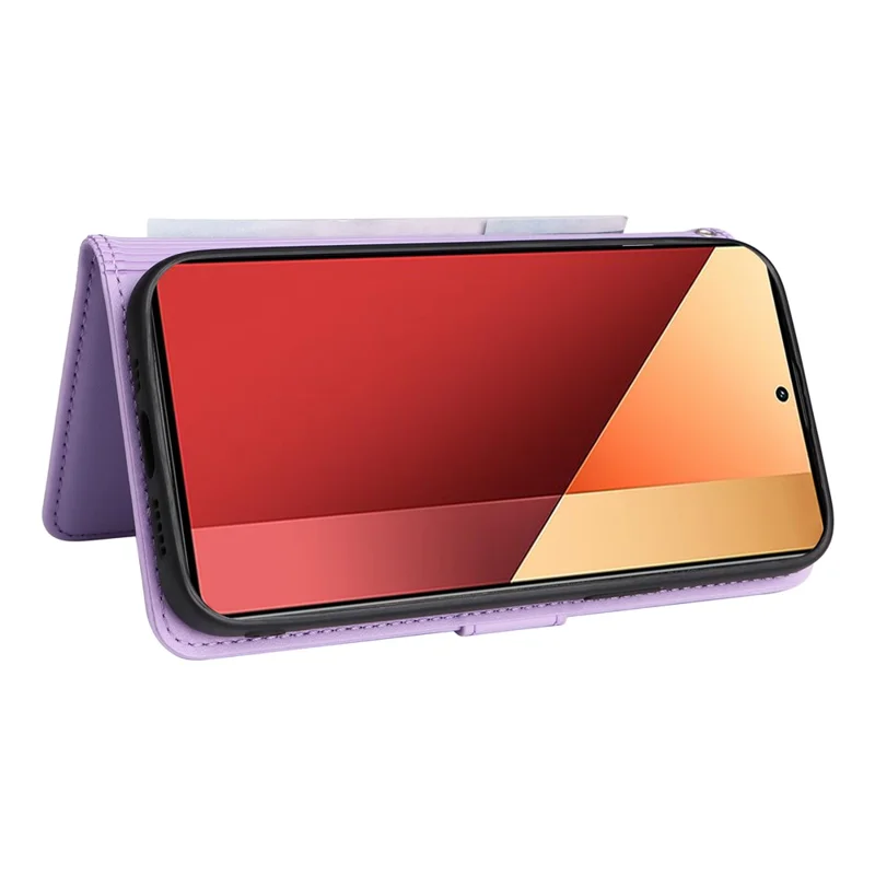 For Xiaomi Redmi Note 14S 4G / Note 13 Pro 4G / Poco M6 Pro 4G Magnetic Case BETOPNICE Detachable PU Leather Phone Cover with Strap - Purple
