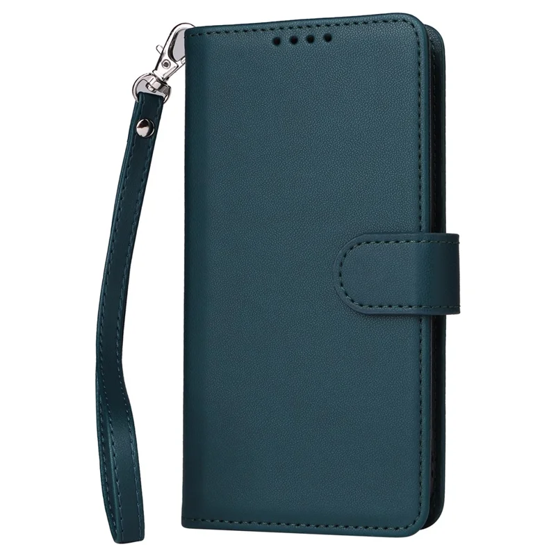 For Xiaomi Redmi Note 13 Pro+ 5G Magnetic Case BETOPNICE Detachable PU Leather Phone Cover with Strap - Blue