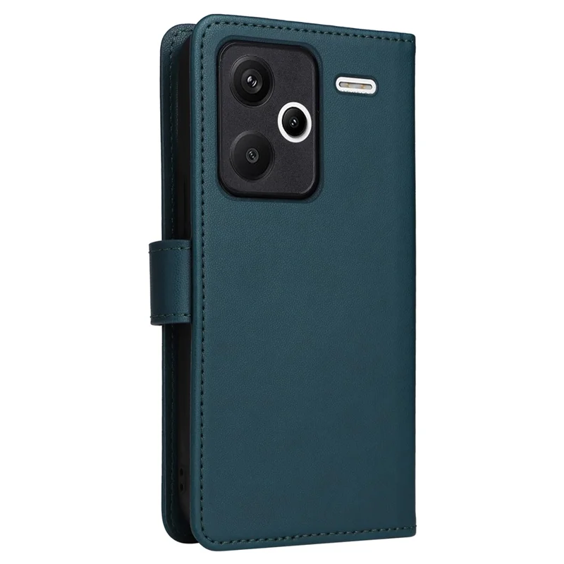 For Xiaomi Redmi Note 13 Pro+ 5G Magnetic Case BETOPNICE Detachable PU Leather Phone Cover with Strap - Blue