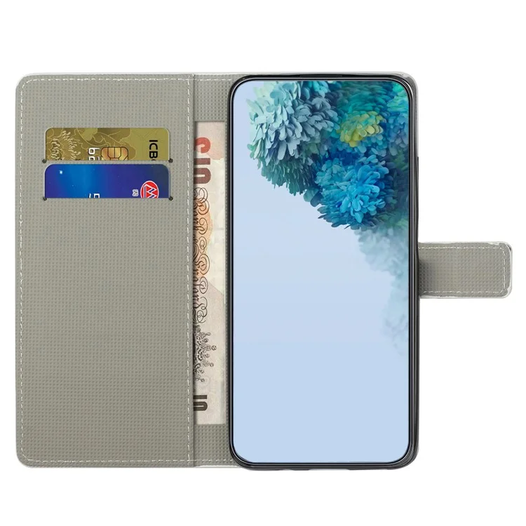 Чехол Для Honor 200 Lite Patroon Printing Flip Leather Wallet Cover Cell Phone Accessory Wholesale - Dots / Owl