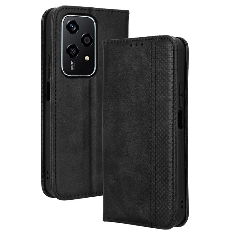 For Honor 200 Lite Wallet Leather Cover Wallet Stand Wholesale Phone Case - Black