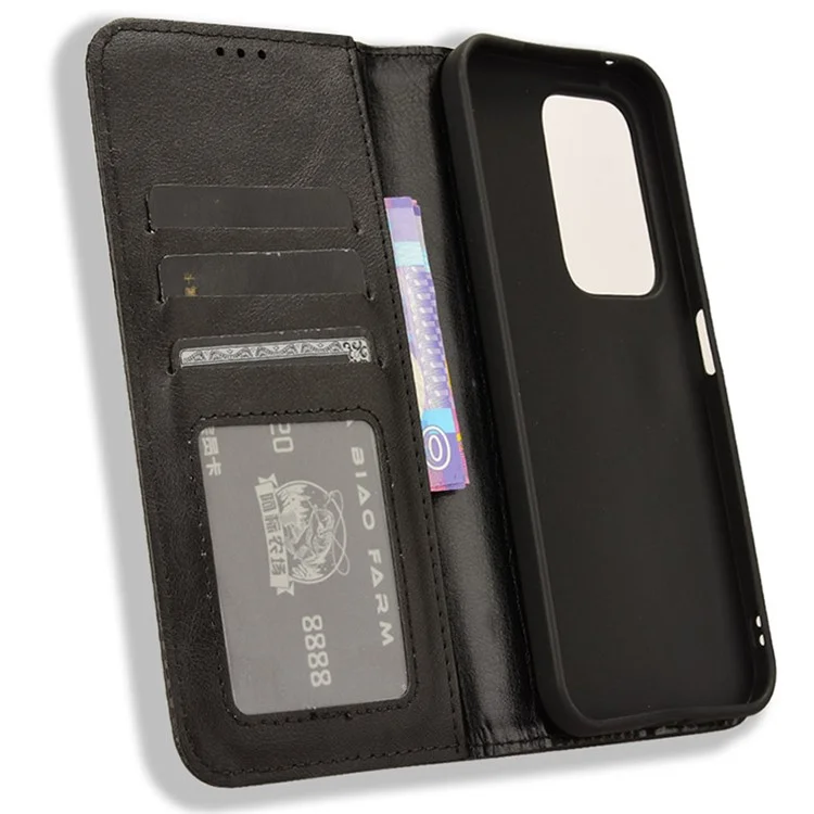 For Honor 200 Lite Wallet Leather Cover Wallet Stand Wholesale Phone Case - Black