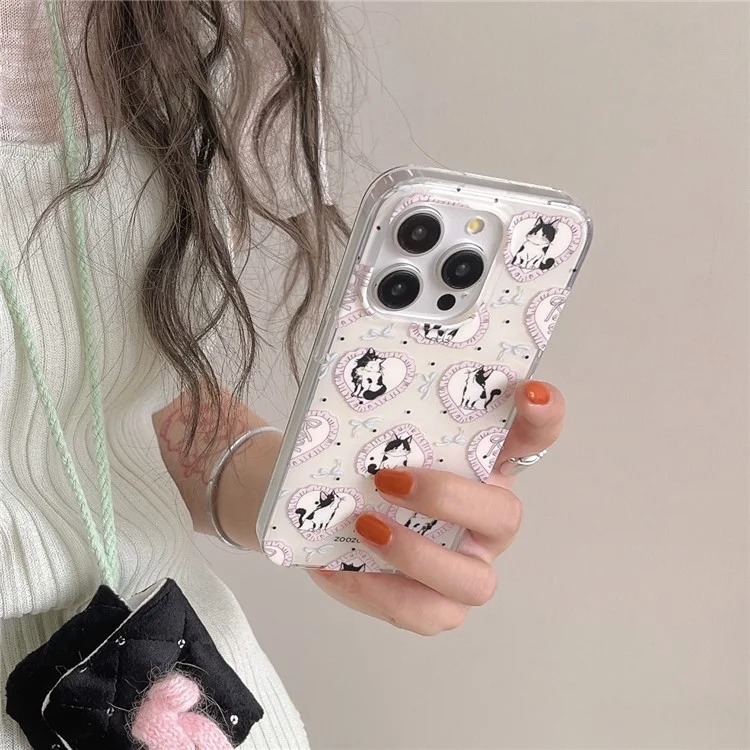 Чехол для iPhone 13 Pro, с рисунком мультяшной кошки, из TPU