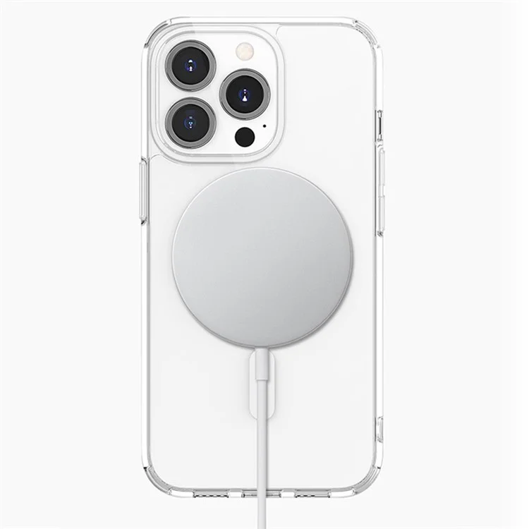 MOCOLO K08 For iPhone 15 Pro Max Case Compatible with Magsafe PC + TPU Clear Phone Cover (MOQ: 100)
