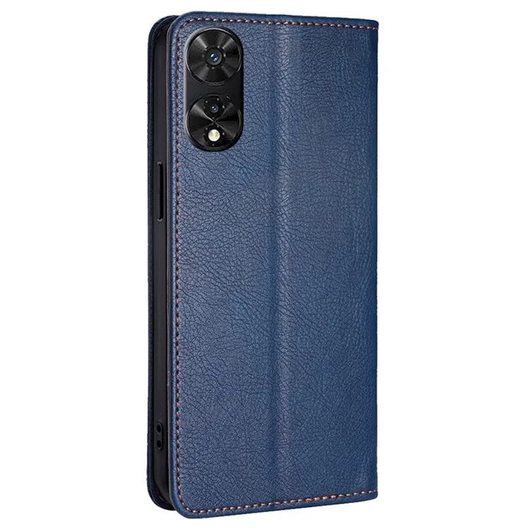 For TCL 505 Shockproof Phone Case Anti-Scratch Leather Flip Cover Cell Phone Accessories Wholesale - Blue
