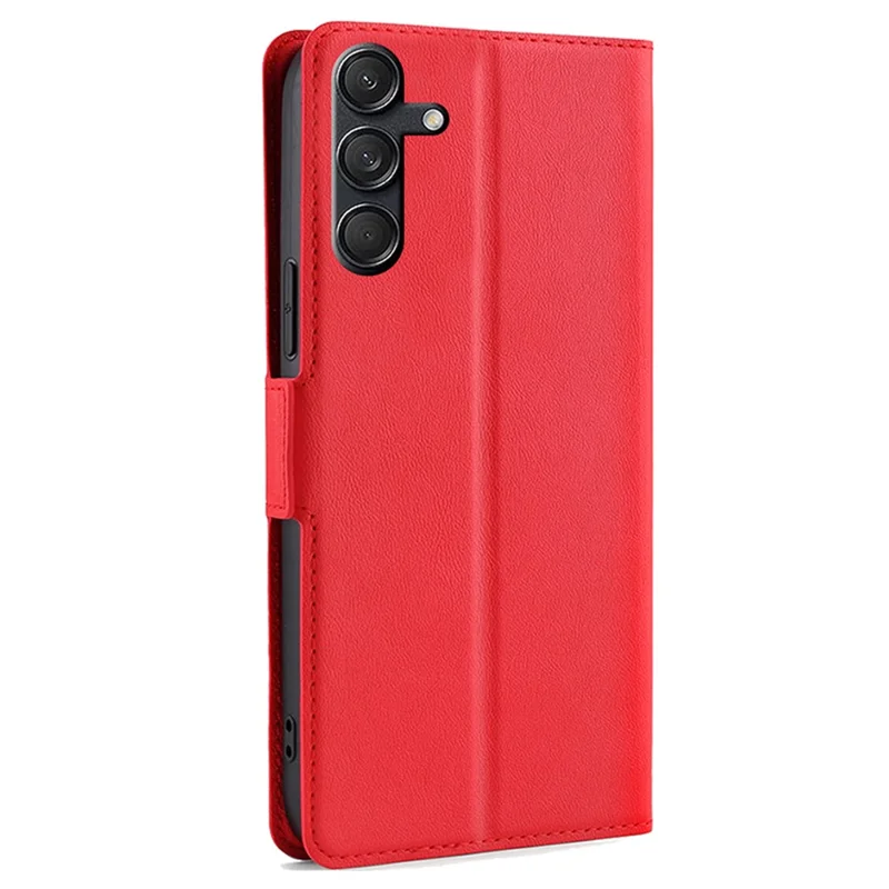 For Samsung Galaxy M55 5G / C55 5G / F55 5G Leather Phone Cover with Card Slots Mobile Accessories Wholesale - Red