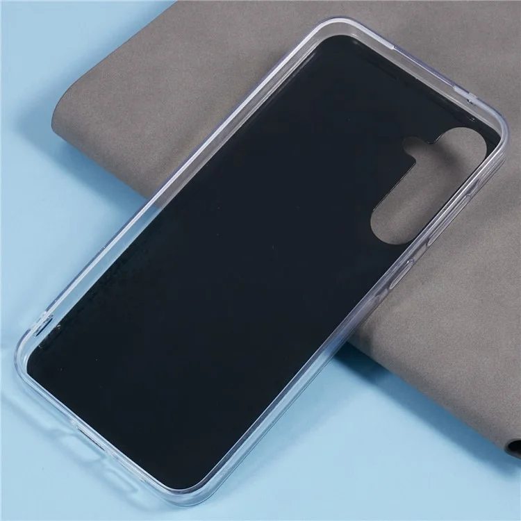 AW Series For Samsung Galaxy A35 5G Slim Case Butterfly Pattern TPU+PVC Phone Shell - Schwarz
