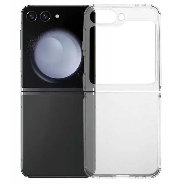 Para Samsung Galaxy Z Flip6 5G Case Anti-Scratch Transparent TPU Phone Cover