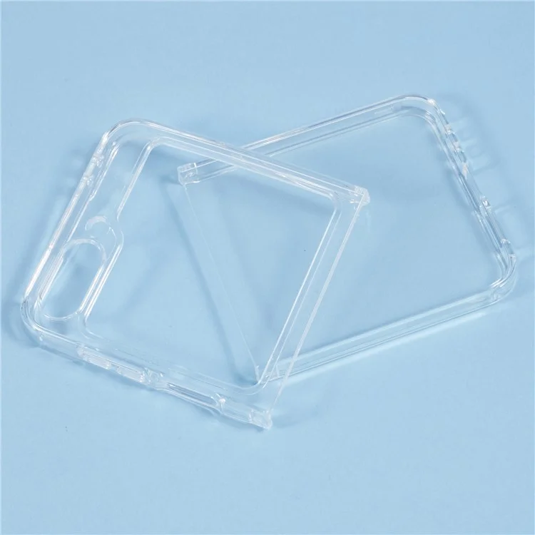 Para Samsung Galaxy Z Flip6 5G Case Anti-Scratch Transparent TPU Phone Cover