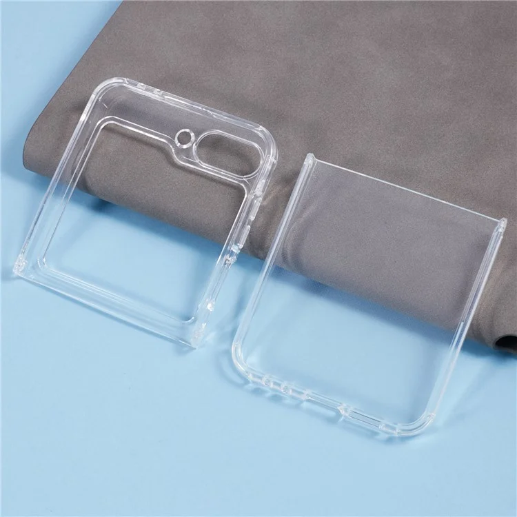 Para Samsung Galaxy Z Flip6 5G Case Anti-Scratch Transparent TPU Phone Cover