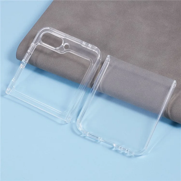 Para Samsung Galaxy Z Flip6 5G Case Anti-Scratch Transparent TPU Phone Cover