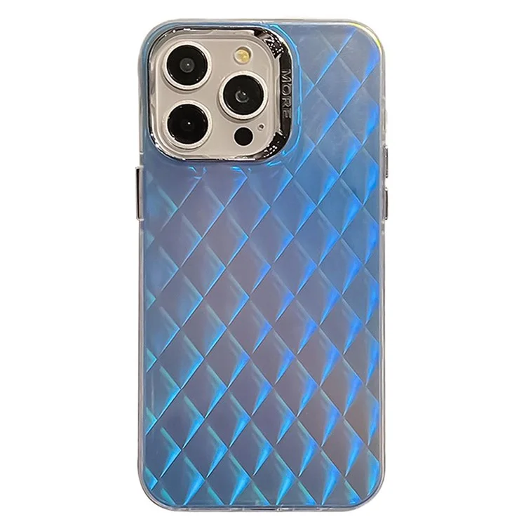Phone Case for iPhone 15 Pro Wholesale Mobile Accessories IMD Laser Texture Silicone+PC Back Shell - AK5