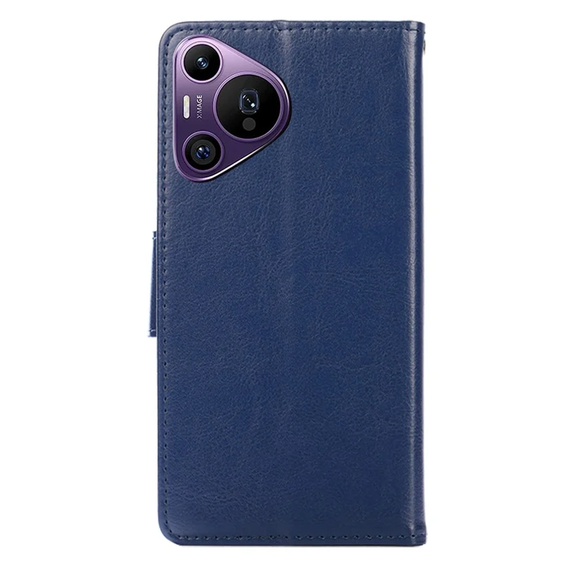 For Huawei Pura 70 Pro / 70 Pro+ Shockproof Case Magnetic Flip Folio Phone Leather Cover - Sapphire