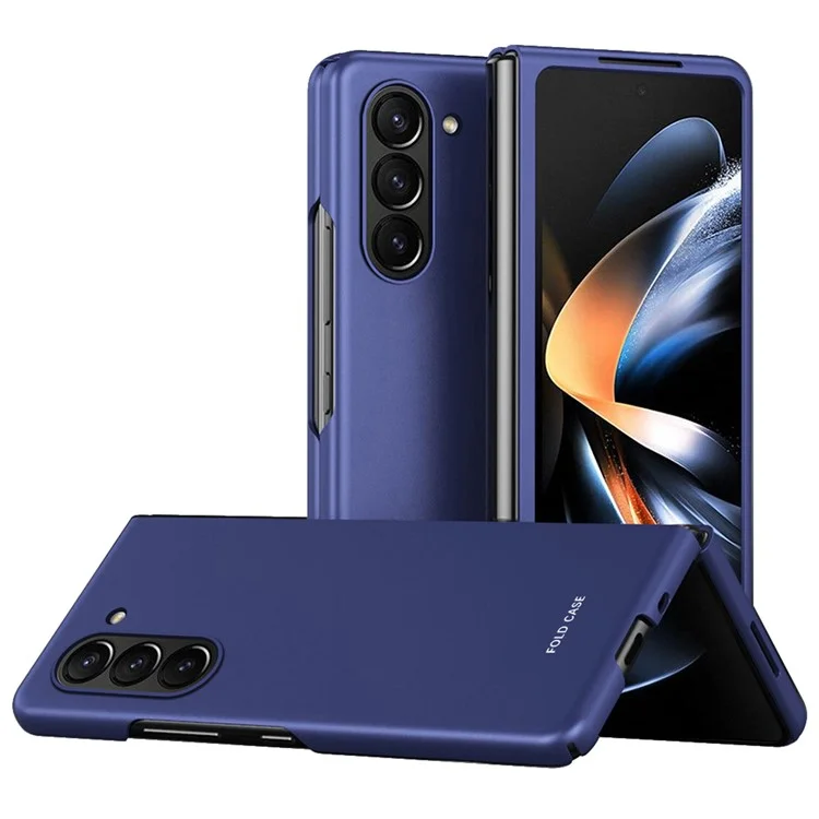 Per Samsung Galaxy Z Fold6 5G Matte Case Skin-Touch Hard PC Phone Cover - Zaffiro