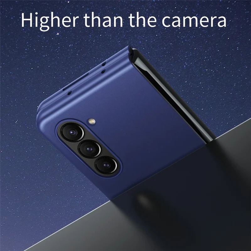 For Samsung Galaxy Z Fold6 5G Matt Case Skin-Touch Hård PC-telefonbeskyttelse - Sort