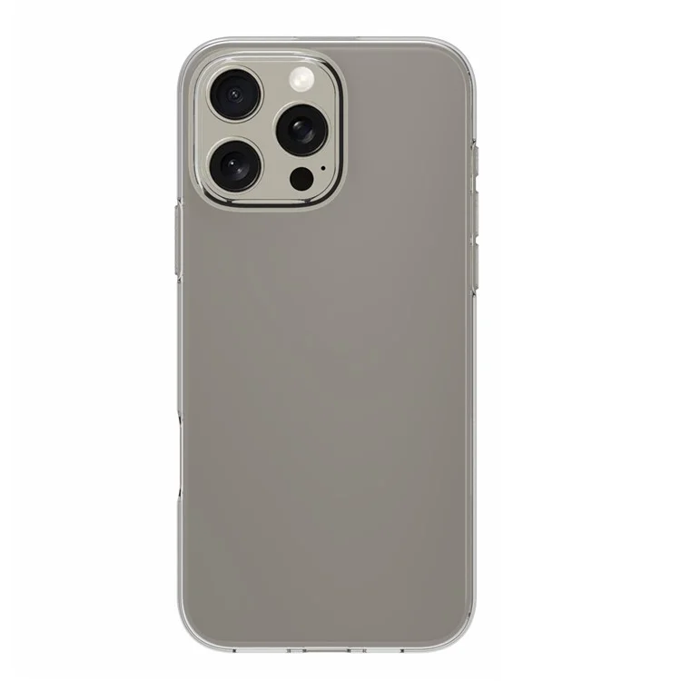 Чехол для iPhone 16 Pro Max Clear, глянцевая поверхность, без водяных знаков, ТПУ-чехол для телефона