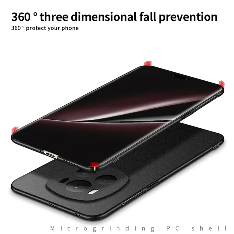 Funda MOFI Shield Matte Series para Honor Magic6 RSR Porsche Design 5G Anticaídas Mate PC Cubierta del Teléfono - Azul