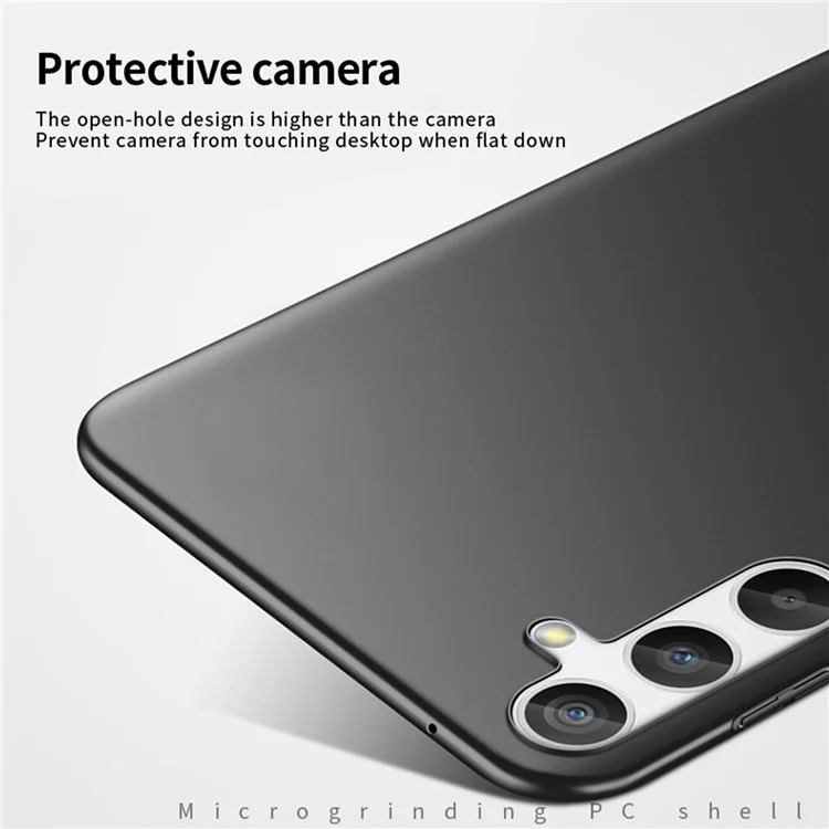 MOFI JK PC Series-1 Shield Per Samsung Galaxy A25 5G (Global) (161.0 X 76.5 X 8.3mm) Custodia Rigida PC Back Cover per Telefono - Nero