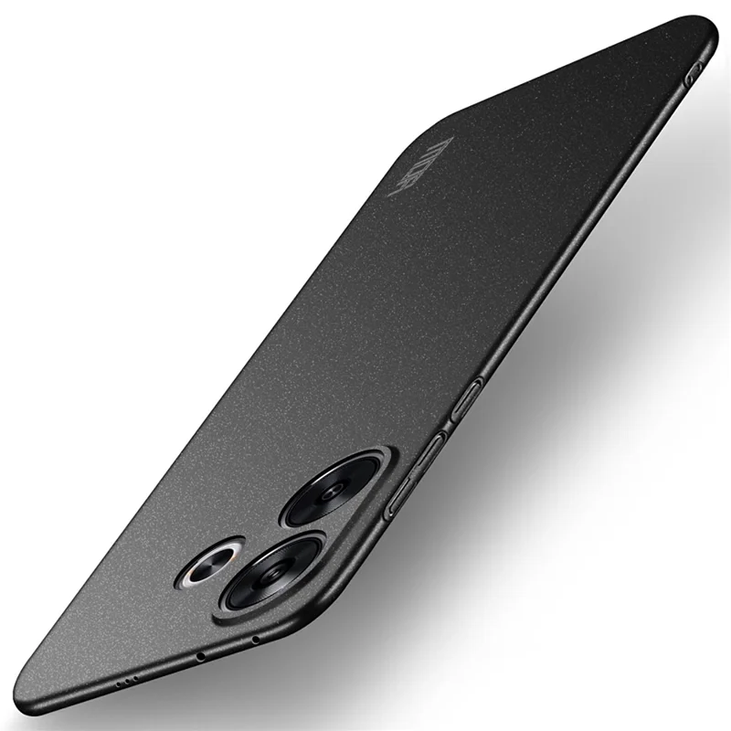 MOFI Shield Matte Series for Xiaomi Redmi Turbo 3 5G / Poco F6 5G Phone Case Anti-Fingerprint PC Phone Back Cover - Black