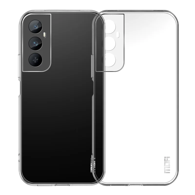 MOFI для Realme C65 4G HD Clear Cell Phone Cover Slim-Fit Flexible TPU Phone Case