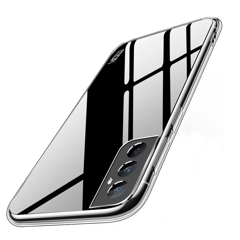 MOFI для Realme C65 4G HD Clear Cell Phone Cover Slim-Fit Flexible TPU Phone Case