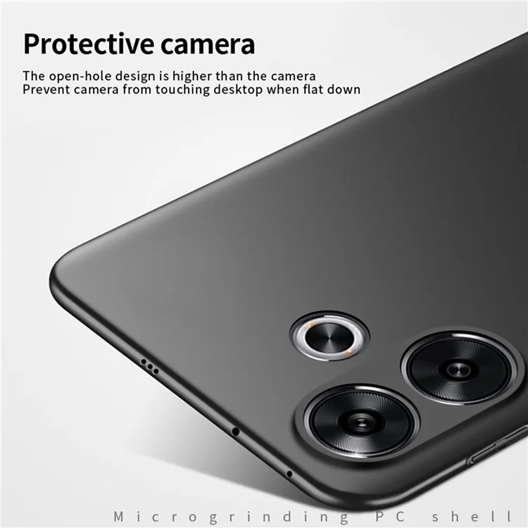MOFI JK PC Series-1 Shield For Xiaomi Redmi Turbo 3 5G / Poco F6 5G Cell Phone Case Shockproof PC Cover - Preto