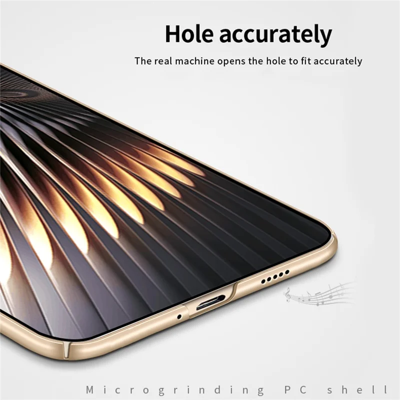 MOFI JK PC Series-1 Shield For Xiaomi Redmi Turbo 3 5G / Poco F6 5G Cell Phone Case Shockproof PC Cover - Blue