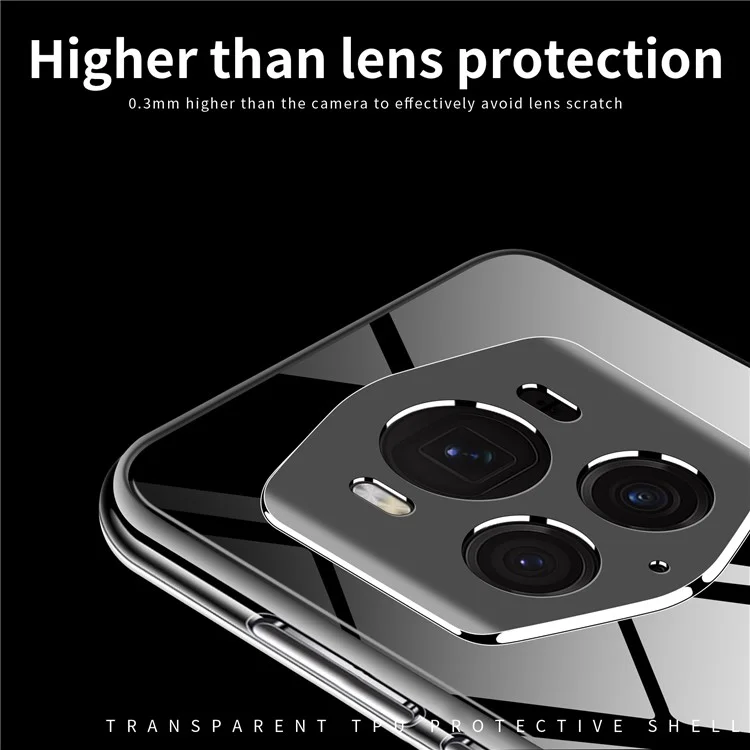 MOFI For Honor Magic6 RSR Porsche Design 5G Transparente Hülle Slim Fit Flexible TPU Handyhülle