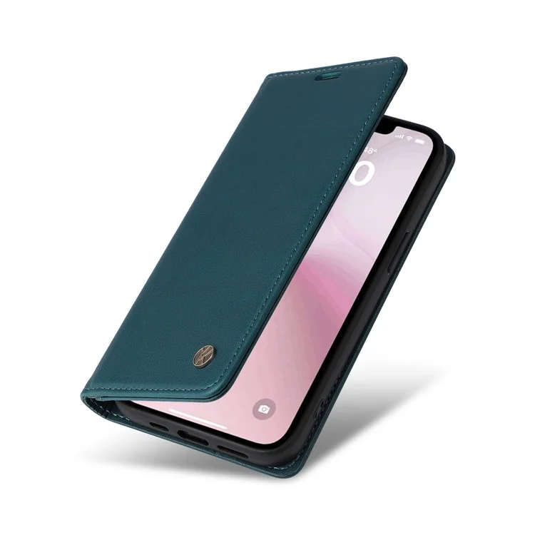 YIKATU YK-001 For iPhone 16e Case Stand Wallet PU Leather Phone Cover - Green