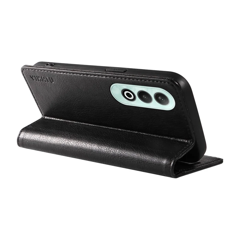 YIKATU YK-006 Per OnePlus Nord CE4 5G Custodia Portafoglio in Pelle PU Stand Copertura del Telefono all'ingrosso - Nero