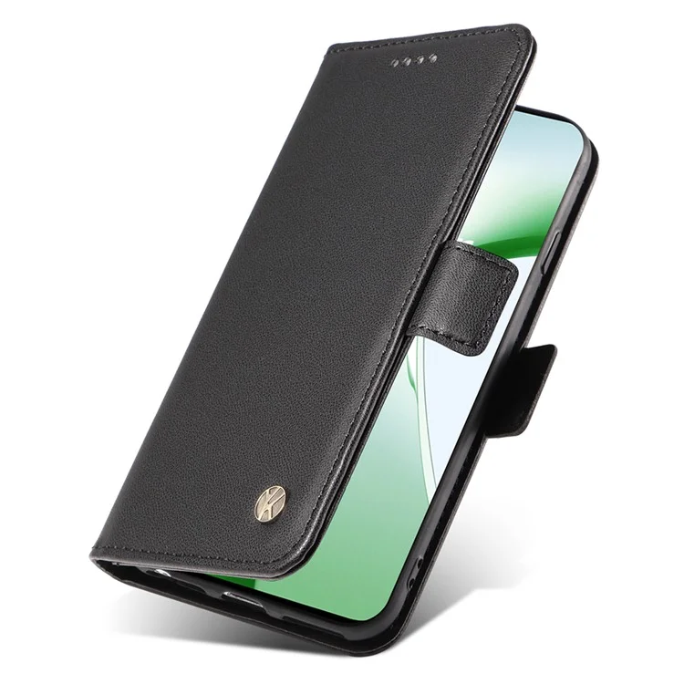 YIKATU YK-003 Para OnePlus Nord CE4 5G Carteira Case Leather Phone Cover Atacado - Preto