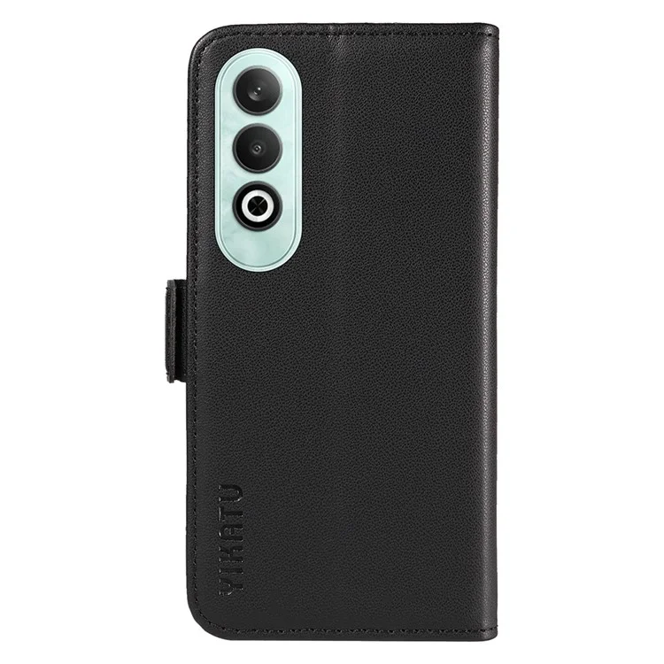 YIKATU YK-003 Para OnePlus Nord CE4 5G Carteira Case Leather Phone Cover Atacado - Preto