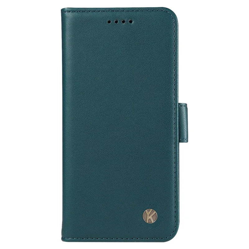 YIKATU YK-003 For iPhone 17e / 16e Case Leather Wallet Phone Cover Mobile Accessories   - Green