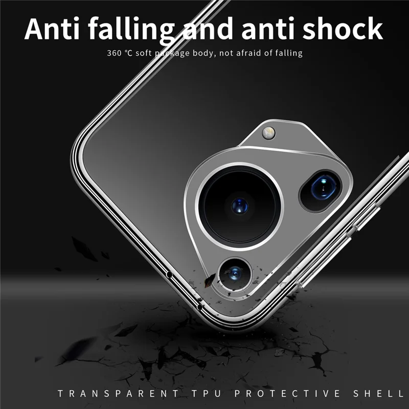 MOFI For Huawei Pura 70 Ultra Case Slim Transparent TPU Protective Phone Cover