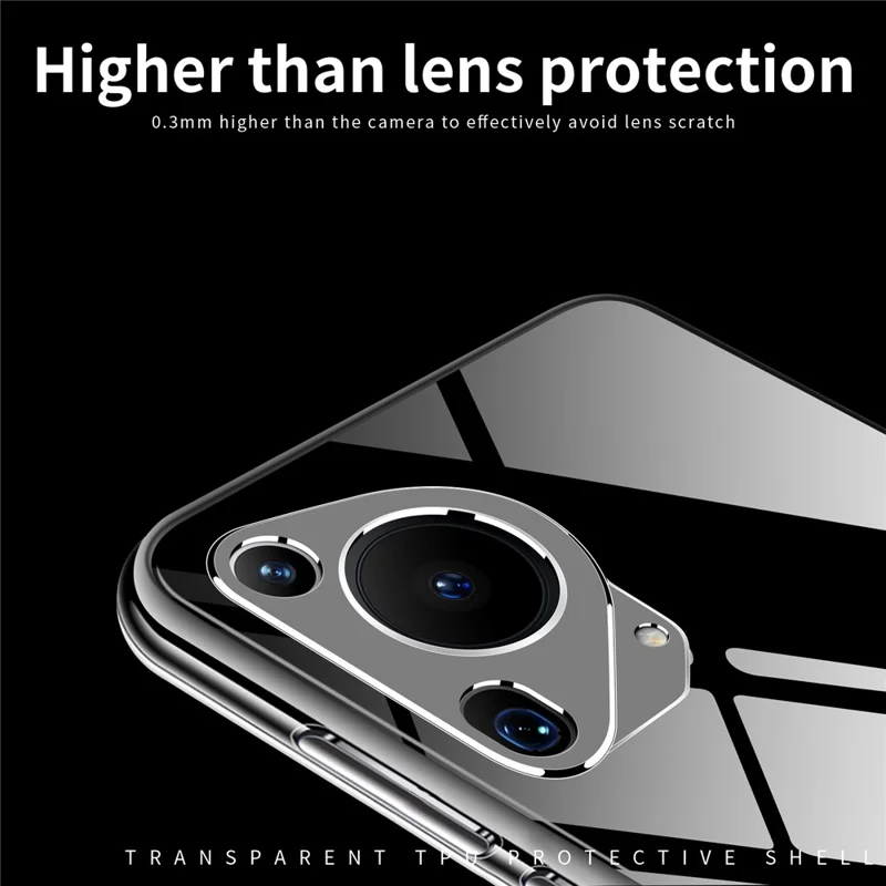 MOFI For Huawei Pura 70 Ultra Case Slim Transparent TPU Protective Phone Cover