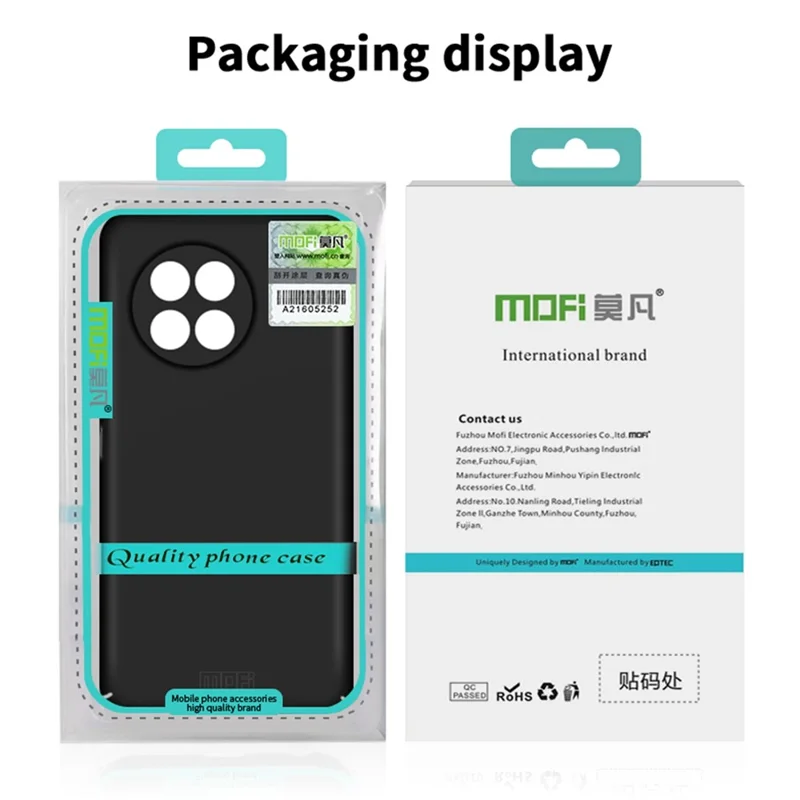 MOFI JK PC Series-1 Shield For Xiaomi Civi 4 Pro 5G / 14 Civi 5G Case Anti-Scratch Hard PC Phone Cover - Blue