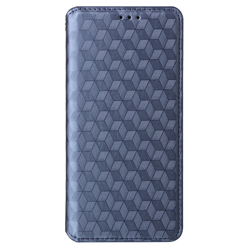 For Motorola Edge 50 Fusion 5G Wallet Case Magnetic Closing Phone Leather Cover - Blue