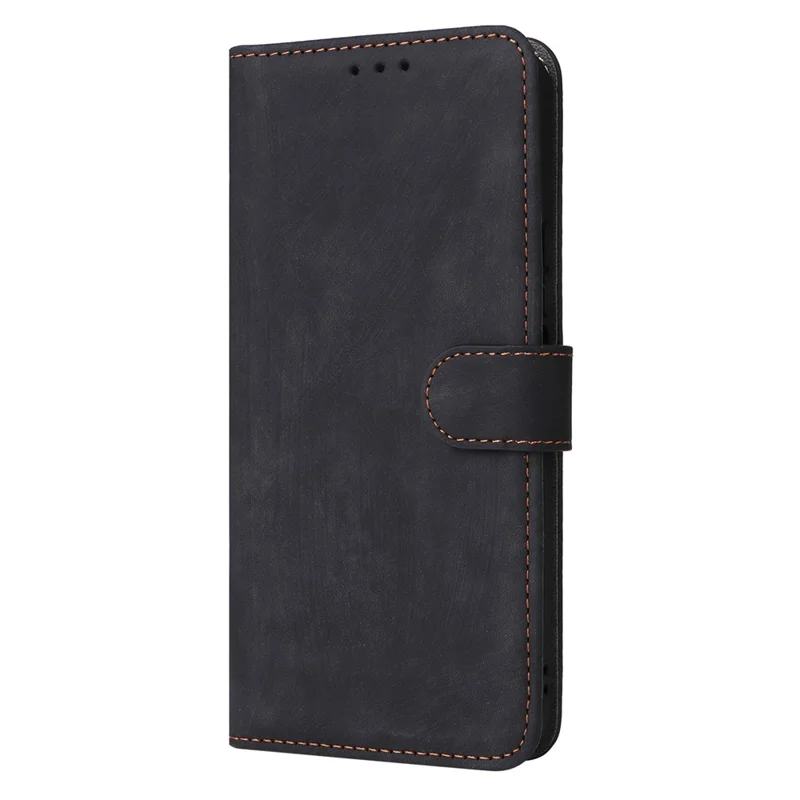 For Honor 200 Lite Case RFID Blocking Leather Wallet Phone Cover with Strap - Preto