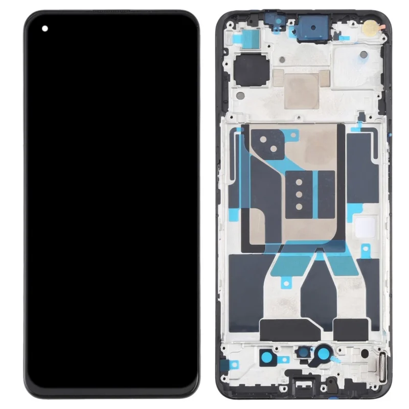 For Realme GT Neo2T Grade C LCD Screen and Digitizer Assembly + Frame Part (TFT Technology) (Without Logo)