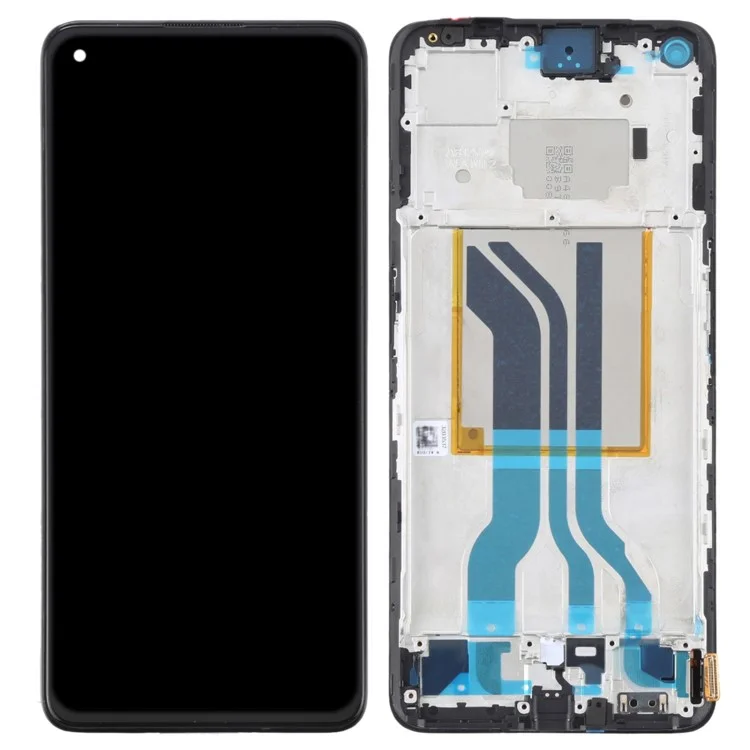 Für Realme GT Neo 3T 5G / GT2 Grad C LCD-Bildschirm und Digitizer-Baugruppe + Rahmenteil (TFT-Technologie) (ohne Logo)