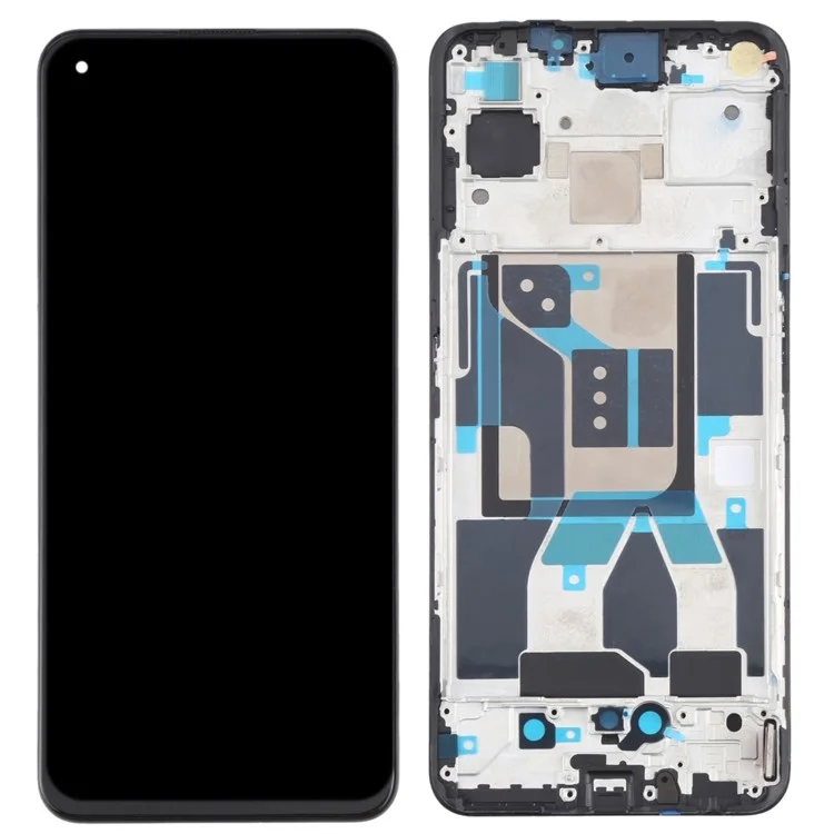 For Realme GT Neo2T OEM Grade S AMOLED Screen and Digitizer Assembly + Frame Repair Part (Without Logo)