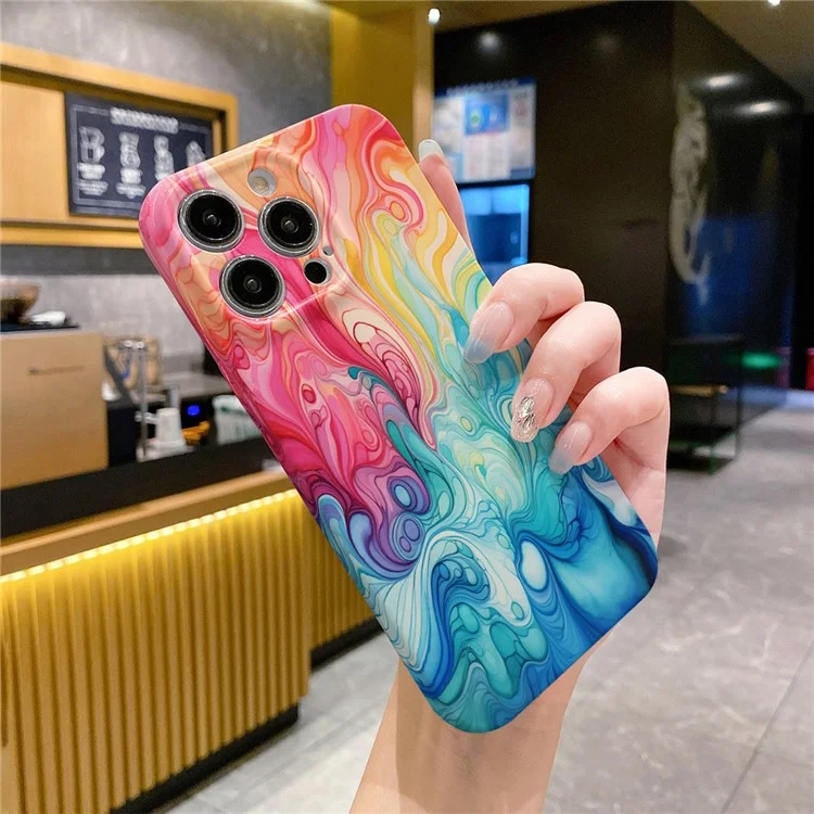 For iPhone 14 Pro Wholesale Phone Cases Beautiful Oil Painting Pattern Phone Cover Shell