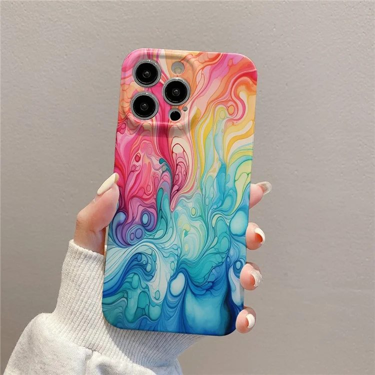 For iPhone 14 Pro Wholesale Phone Cases Beautiful Oil Painting Pattern Phone Cover Shell