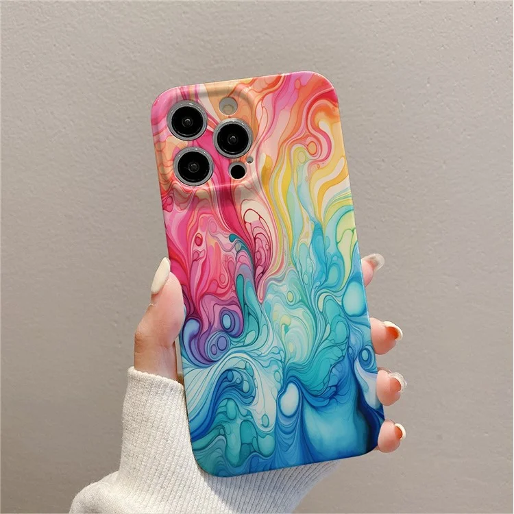 For iPhone 14 Pro Wholesale Phone Cases Beautiful Oil Painting Pattern Phone Cover Shell