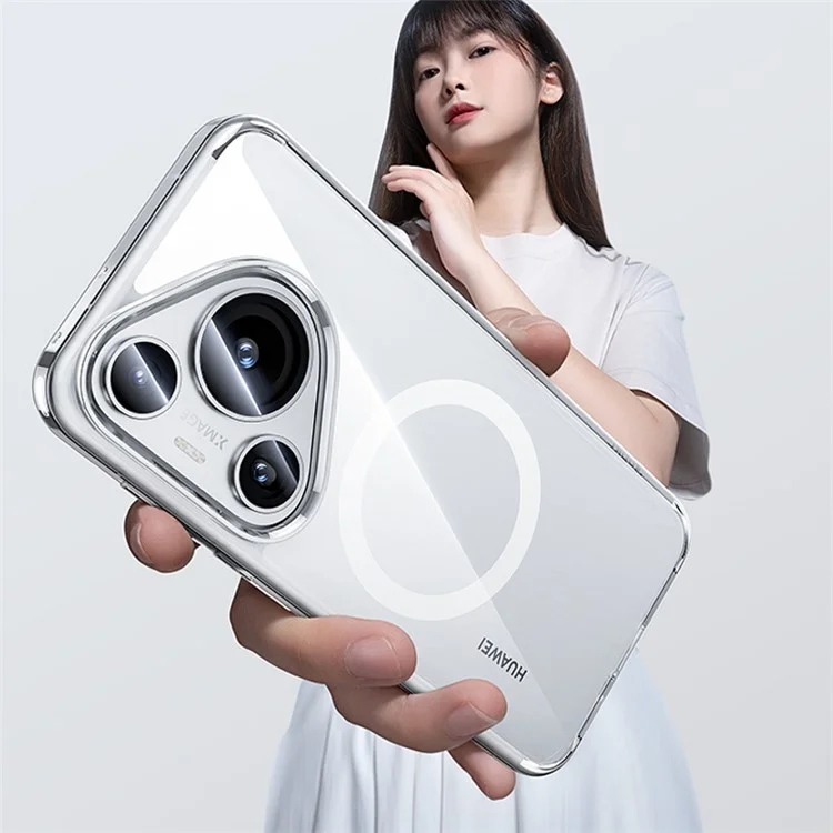Benks Para Huawei Pura 70 Pro / 70 Pro+ Case Clear Pc+ Tpu Phone Cover Compatible Con Magsafe