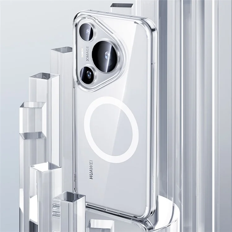Benks Para Huawei Pura 70 Pro / 70 Pro+ Case Clear Pc+ Tpu Phone Cover Compatible Con Magsafe