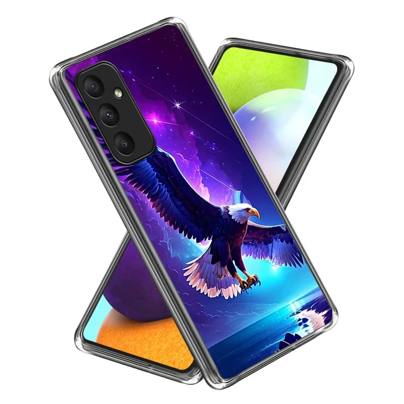 Pour Samsung Galaxy A15 4G / 5G Étui TPU Impression de motif Housse de téléphone portable souple - Style D