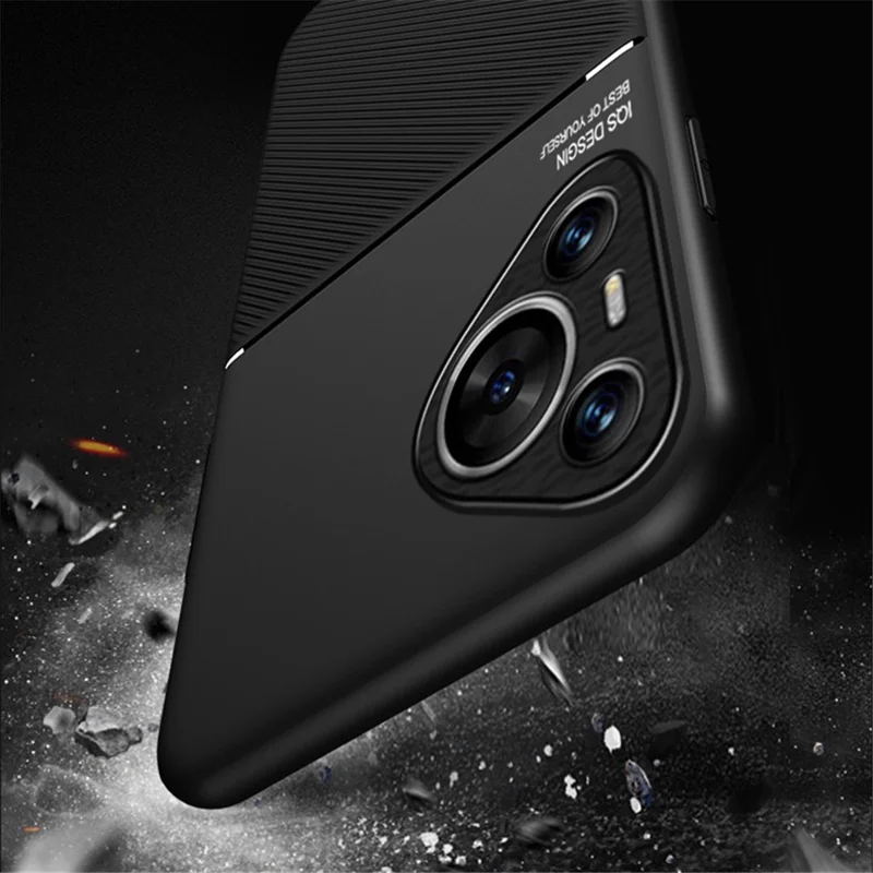 Para Huawei Pura 70 Capa Case PU Leather+PC+TPU Capa de Telefone Ajusta-se ao Suporte de Carro Magnético - Azul