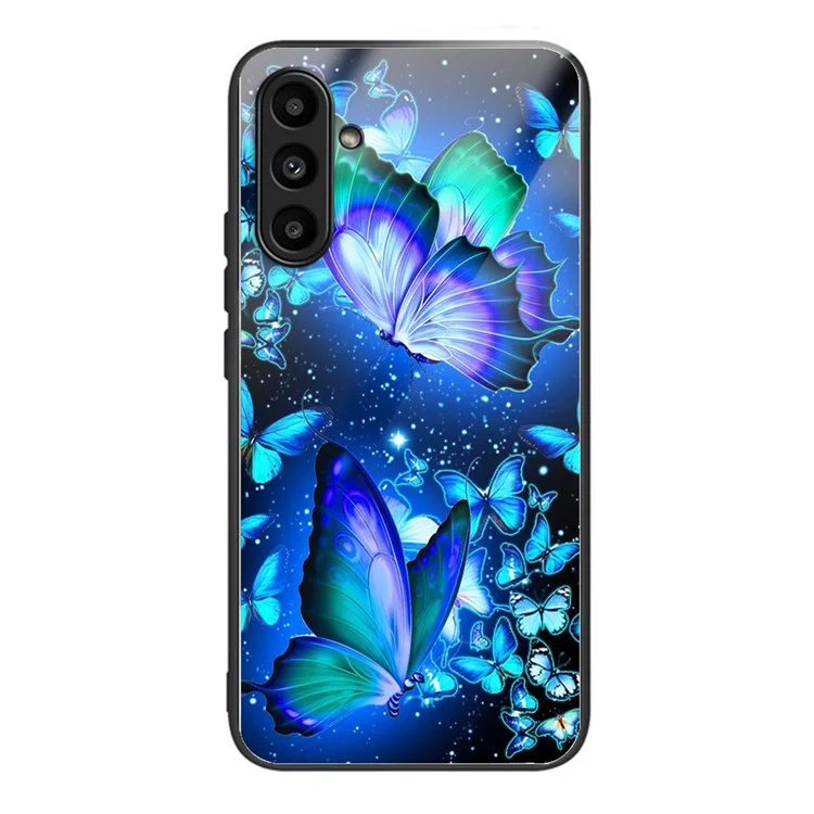 Pour Samsung Galaxy A25 5G (Global) (161,0 X 76,5 X 8,3 mm) Étui arrière TPU + Verre trempé Housse de téléphone - Aigle volant