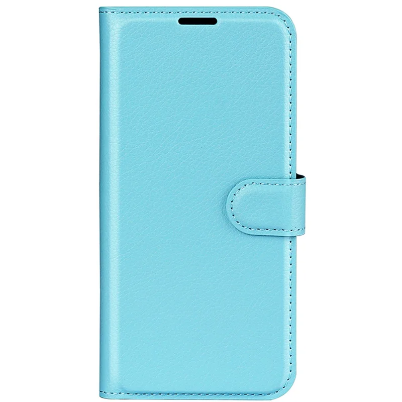 Per Huawei Pura 70 Custodia Wallet con Porta Carte Texture Litchi Pelle Copertina Telefono - Blu